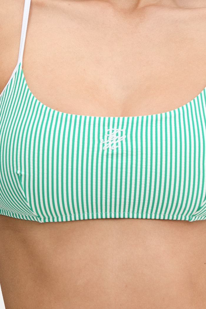 Tommy Hilfiger plavková podprsenka dámska SUMMER zelená UW0UW06523
