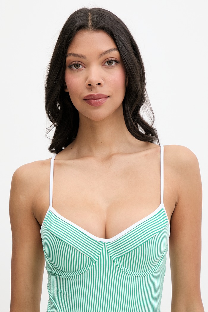 Oblečenie Tommy Hilfiger jednodielne plavky dámske SUMMER UW0UW05944 zelená