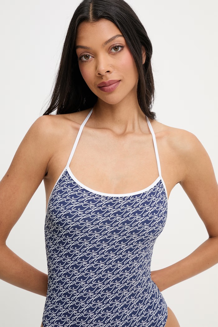Tommy Hilfiger strój kąpielowy jednoczęściowy damski SUMMER granatowy UW0UW06539