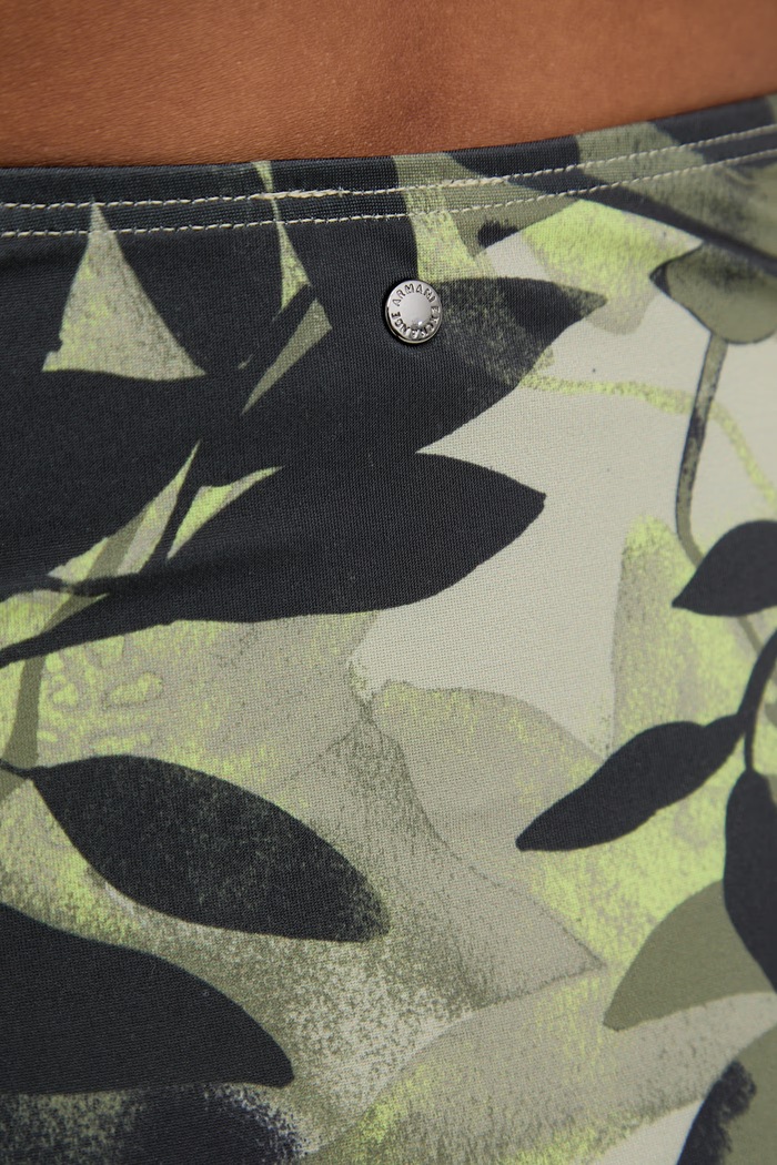 Armani Exchange chiloți de baie pentru femei verde XW002833.AF22187