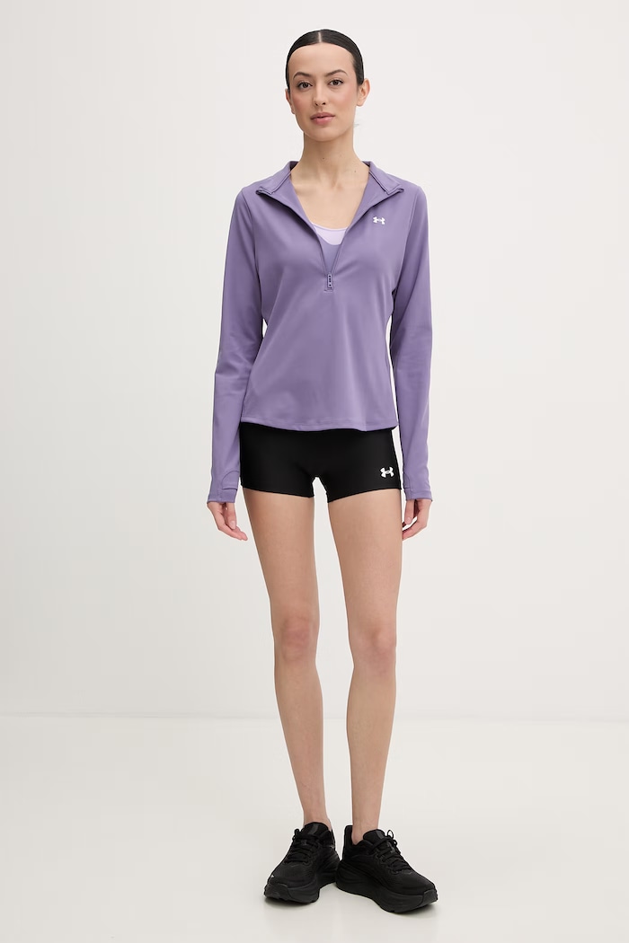 Under Armour pantaloni scurți sport pentru femei HeatGear 6010725 negru SS26