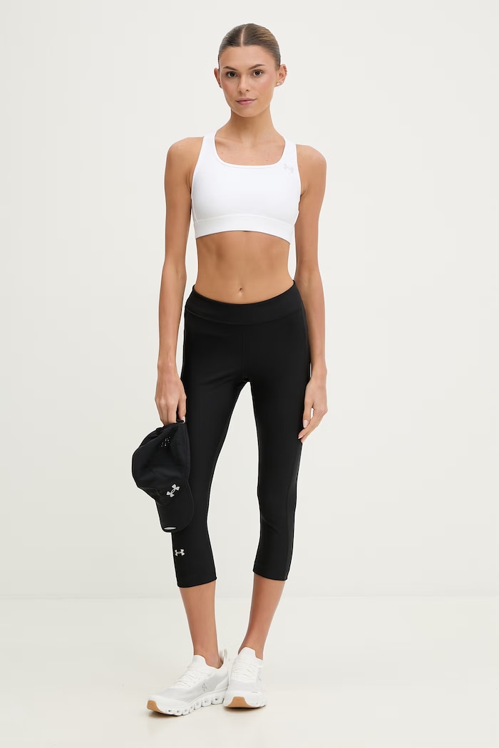 Under Armour sportmelltartó HeatGear Mid 6011151 fehér SS26