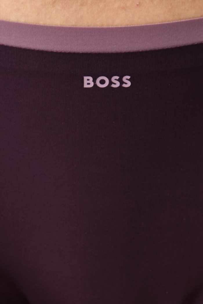 Oblečenie BOSS Nohavičky dámske HIPSTER_B.MIRAGE 50556256 fialová