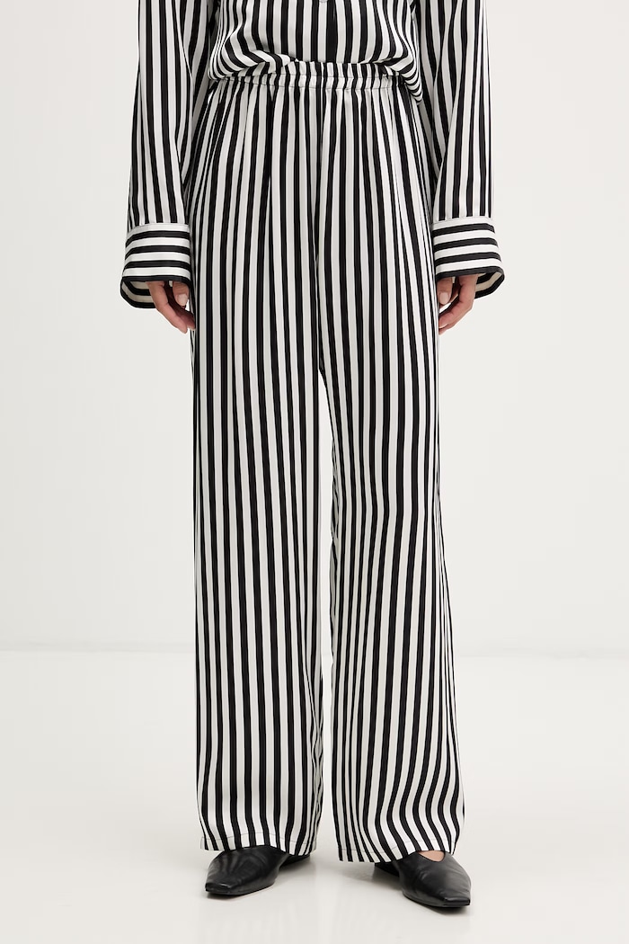 The Sleeper pijama din două piese pentru femei, din vâscoză negru RSSP02G002R