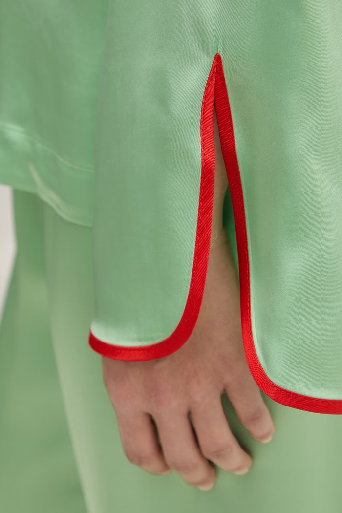 The Sleeper pijama din două piese pentru femei din vâscoză LSSP02P022M
