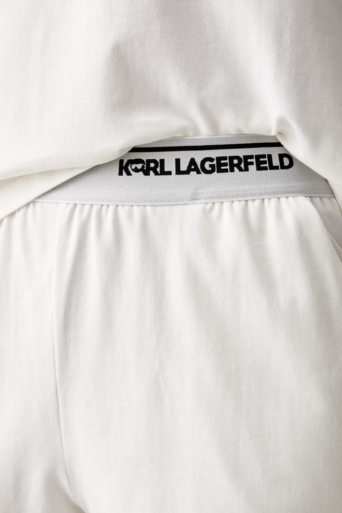 Karl Lagerfeld piżama damska bawełniana z elastanem IKON B2W45005