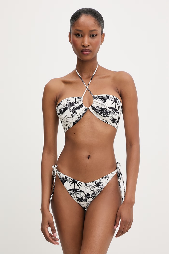 Karl Lagerfeld sutien de baie pentru femei B2W46055 bej SS26