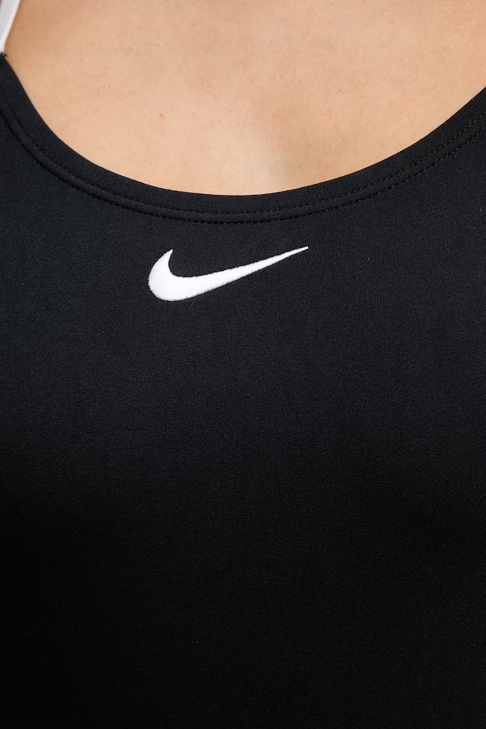 Nike strój kąpielowy jednoczęściowy damski NESSG031 czarny