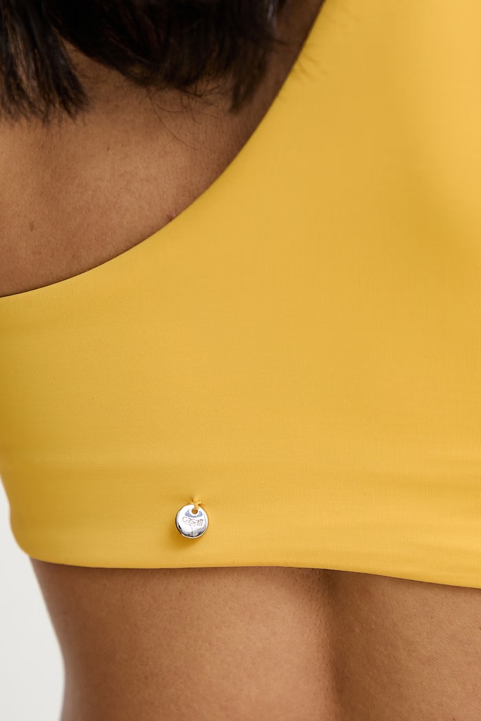 Casall sutien de baie pentru femei galben 26316