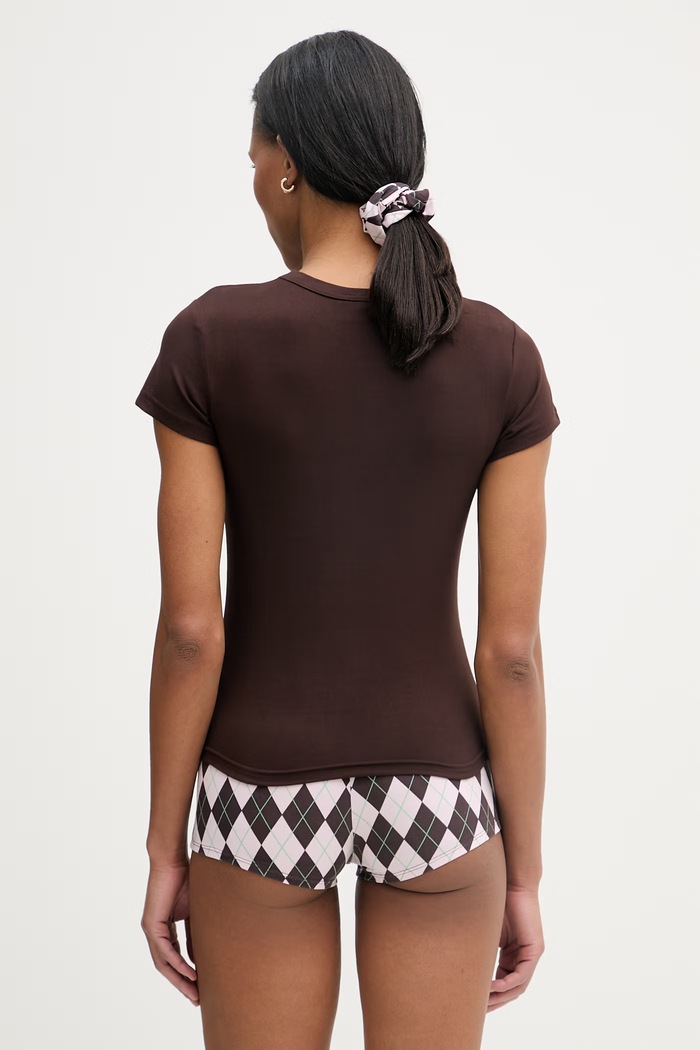 Ρούχα Juicy Couture πιτζάμα Γυναικεία SINGLET JCYPJ126858 καφέ