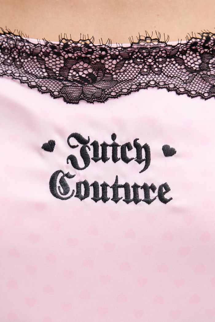 Juicy Couture piżama dwuczęściowa damska VEST & SHORT JCYPJ126862 różowy