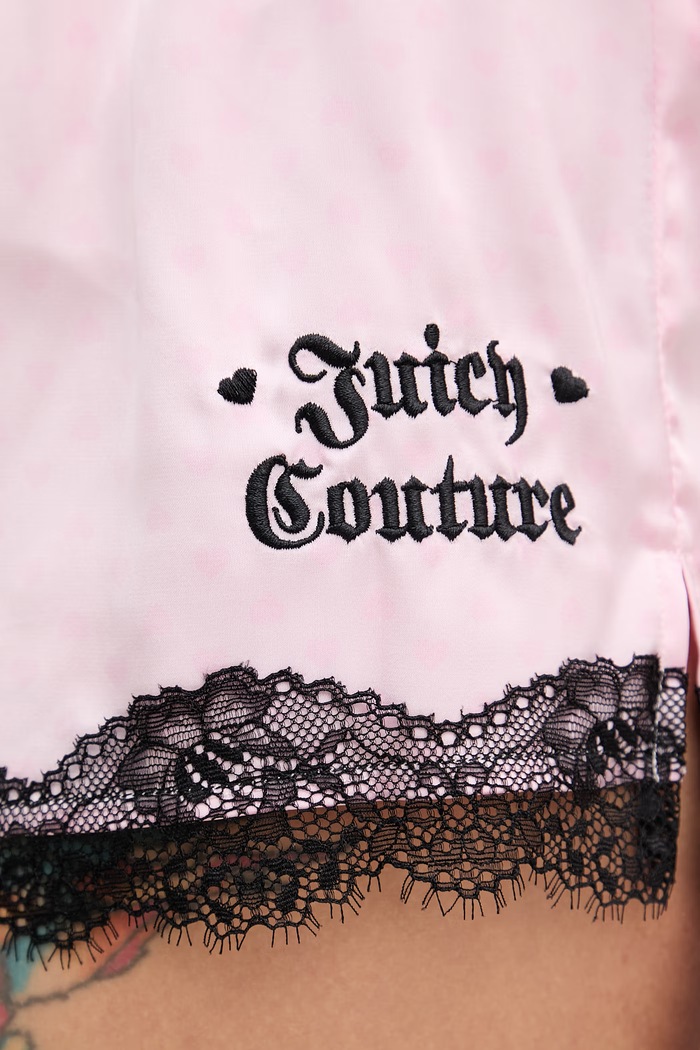 Juicy Couture piżama dwuczęściowa damska VEST & SHORT JCYPJ126862