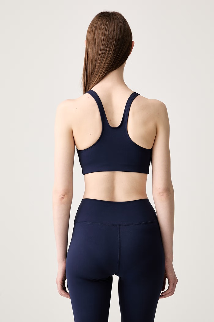 Abbigliamento Sporty & Rich Signature Logo reggiseno sportivo TO00375326BL106 blu navy