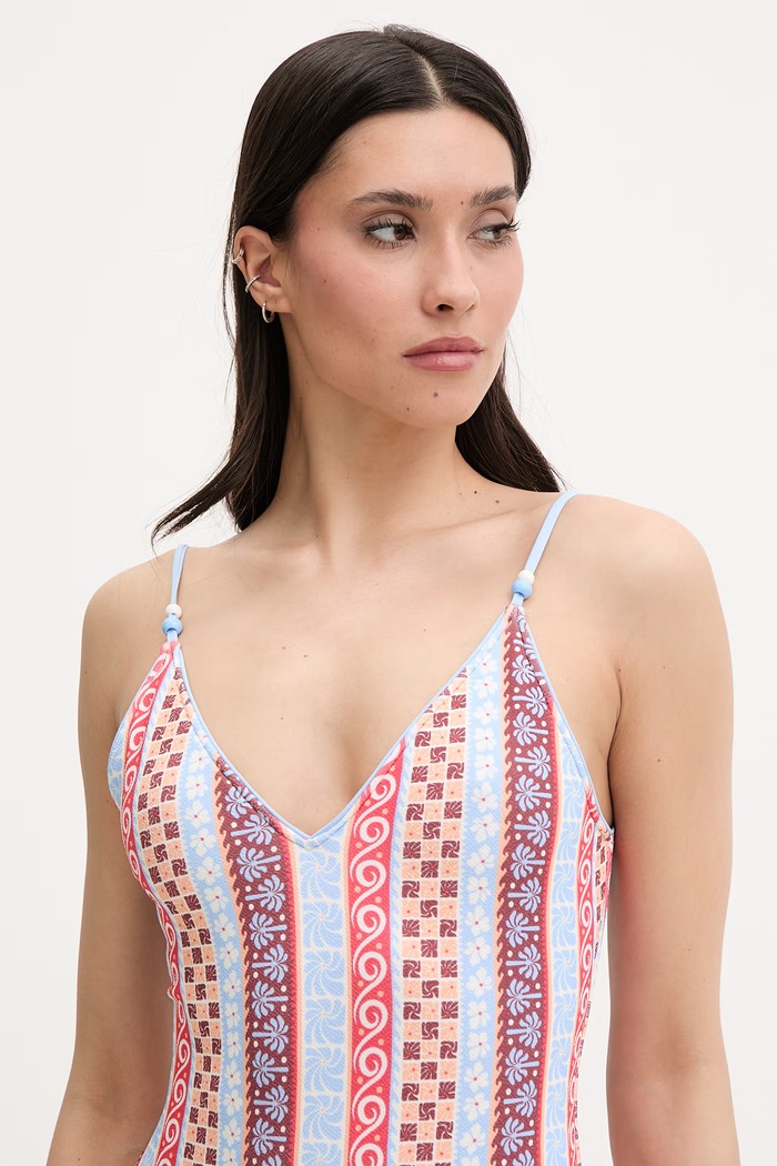 Rip Curl jednodielne plavky dámske COASTAL INSTINCT 0VUWSW modrá SS26