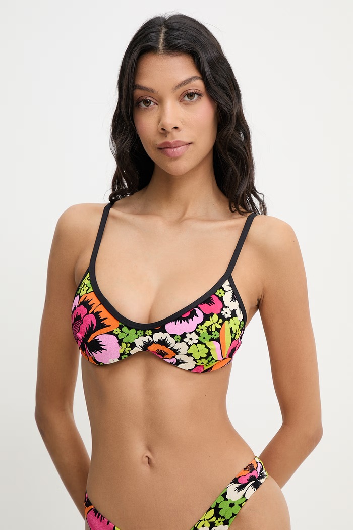 Rip Curl sutien de baie pentru femei FARM RIO negru 0XJWSW
