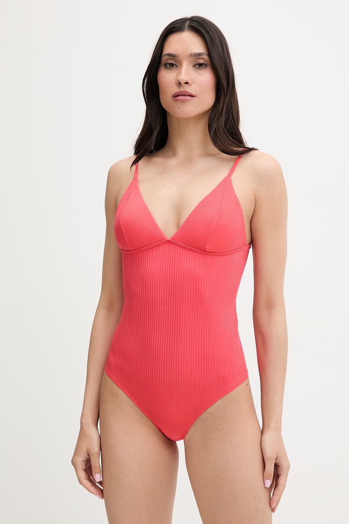 Rip Curl jednodielne plavky dámske LUXE SURF GOOD červená 0YEWSW