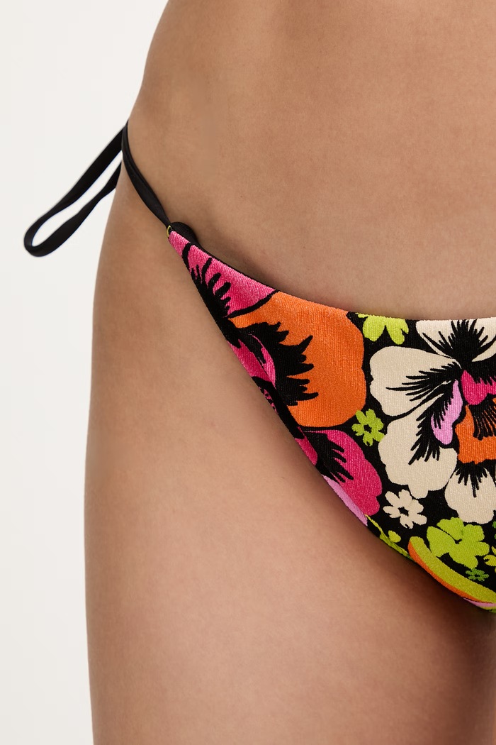 Rip Curl obojstranné plavkové nohavičky dámske FARM RIO 0YYWSW čierna