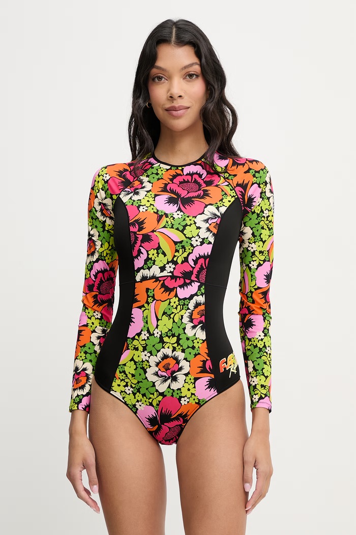 Rip Curl costum de baie dintr-o singură piesă pentru femei FARM RIO negru 1A5WRV