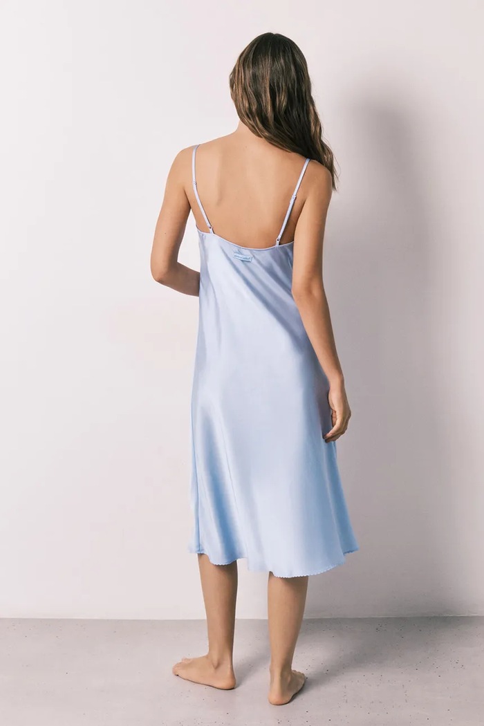 women'secret nočná košieľka dámska 3413707 modrá SS26