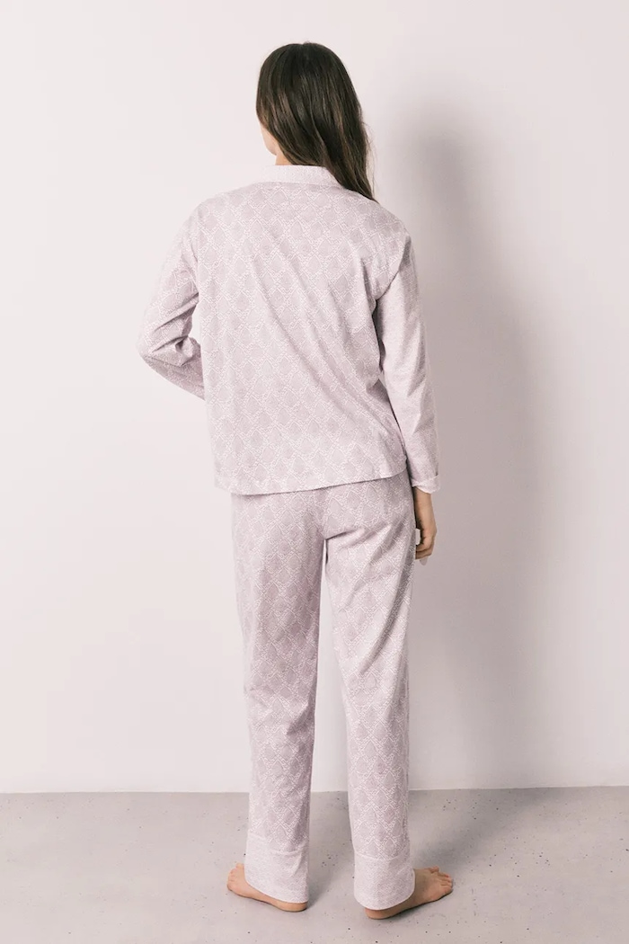 women'secret compleu loungewear de pentru femei, din bumbac 3593032 roz SS26