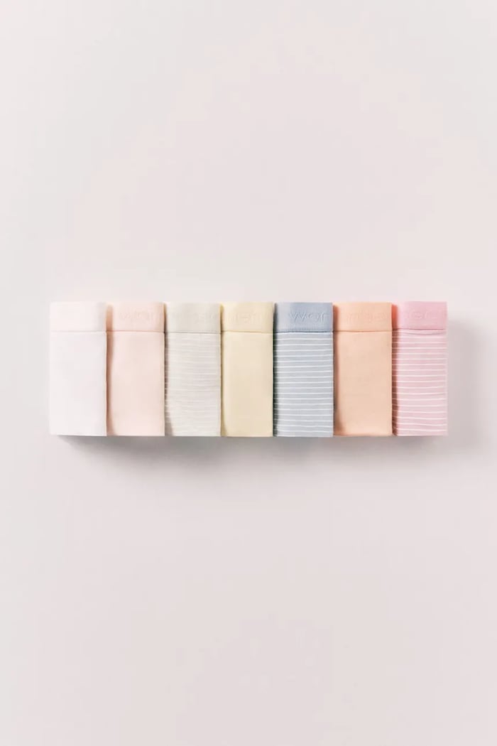 women'secret chiloți tanga pentru femei, din bumbac pachet de 7 multicolor 4933659