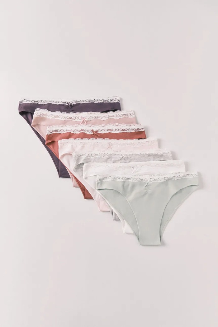 women'secret bugyi női pamut 7-es csomag 4933671 többszínű SS26