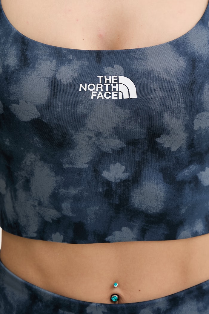 The North Face športová podprsenka FLEX NF0A8GZCJZ91 tmavomodrá