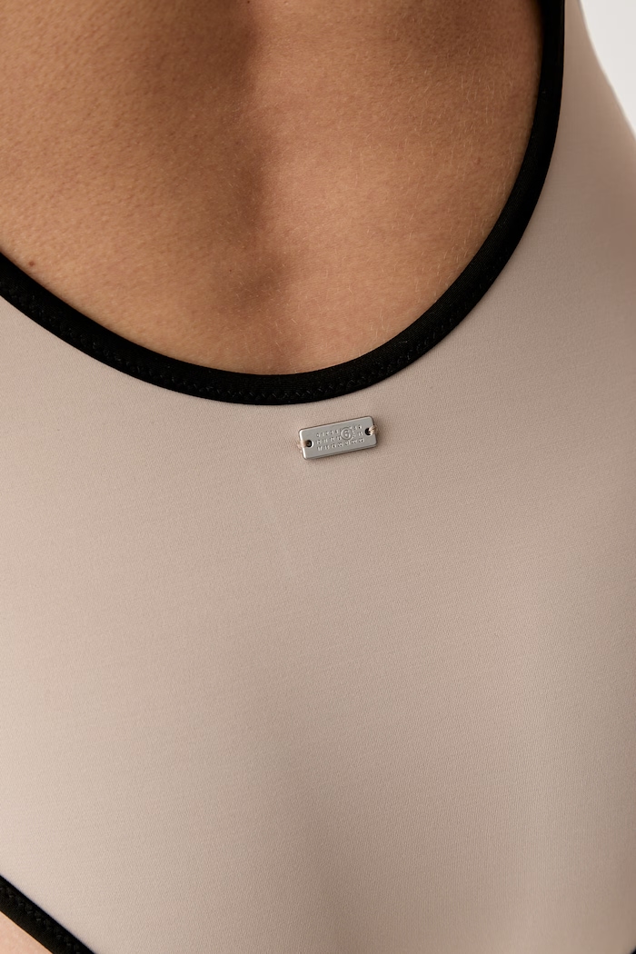 MM6 Maison Margiela strój kąpielowy jednoczęściowy damski MXBK00050