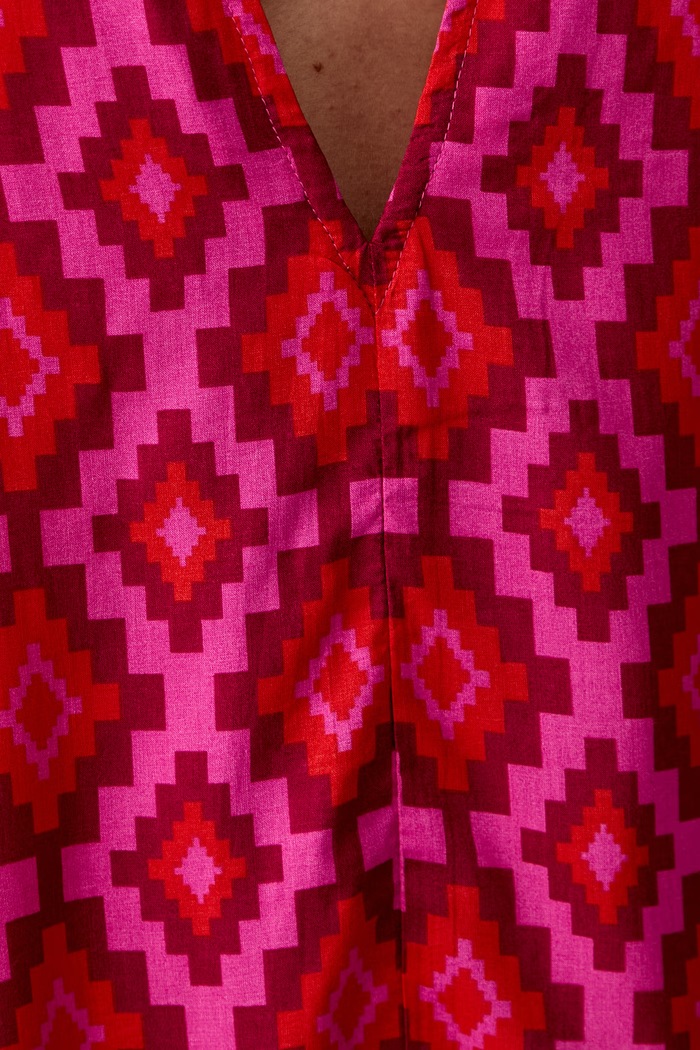 United Colors of Benetton plážové šaty dámské 4YCF5V02P růžová