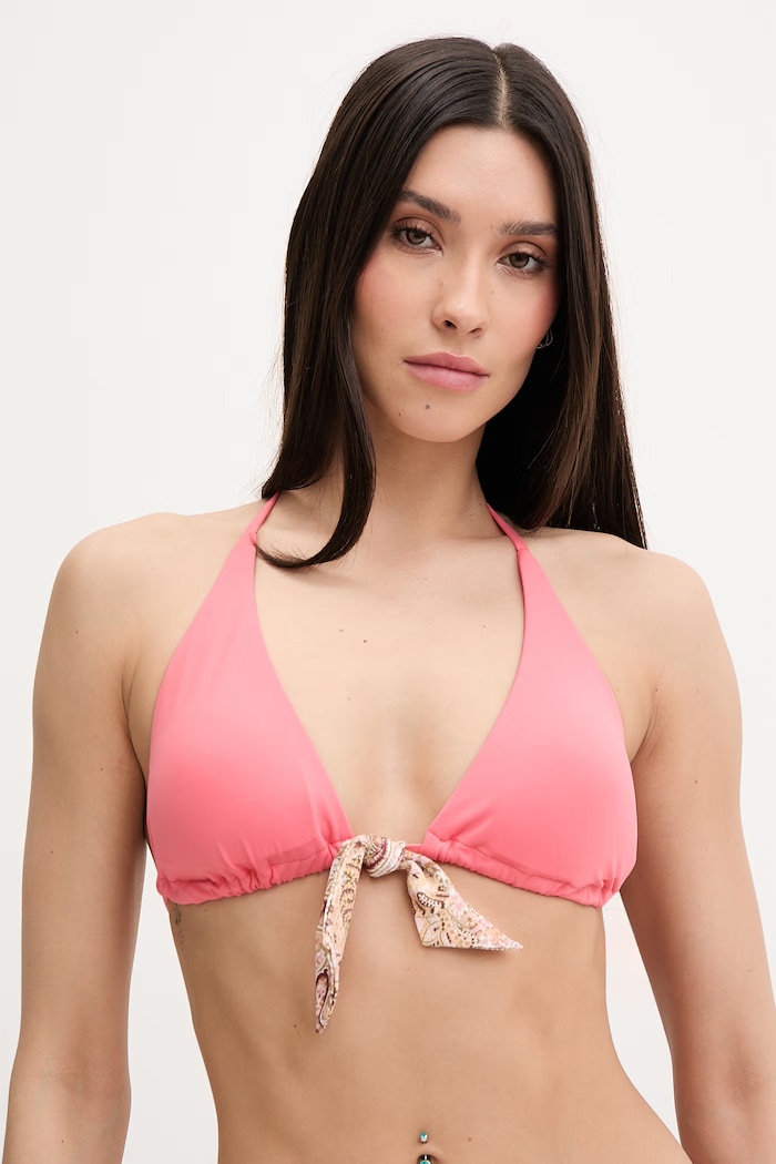 Liu Jo costum de baie din două piese pentru femei VA6081.J6447 roz SS26