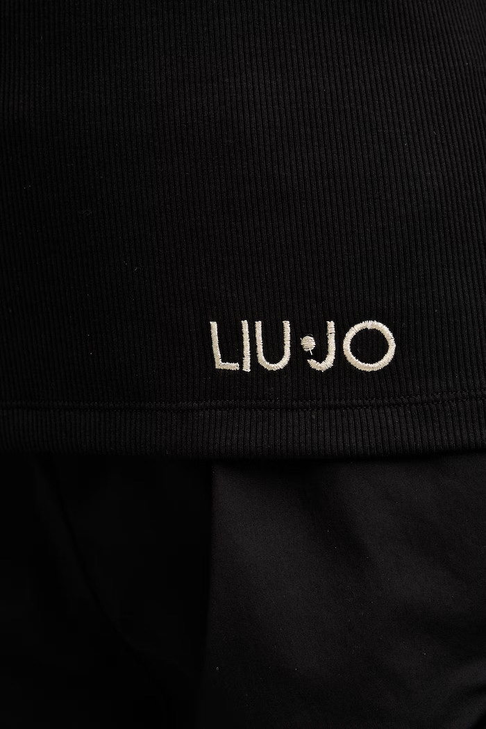 Liu Jo top de plajă pentru femei VA6122.J4822 negru