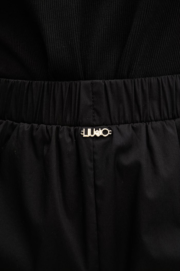 Liu Jo pantaloni scurți de plajă pentru femei negru VA6128.TS330