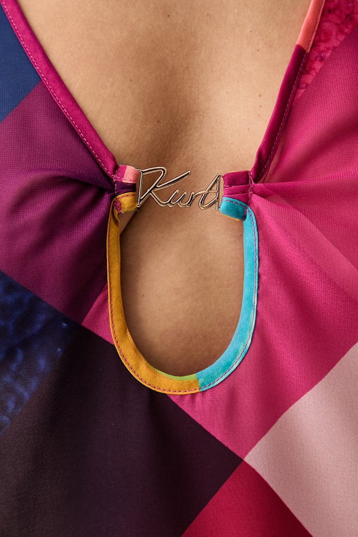 Kurt Geiger London sukienka plażowa damska multicolor KGL4WCU04