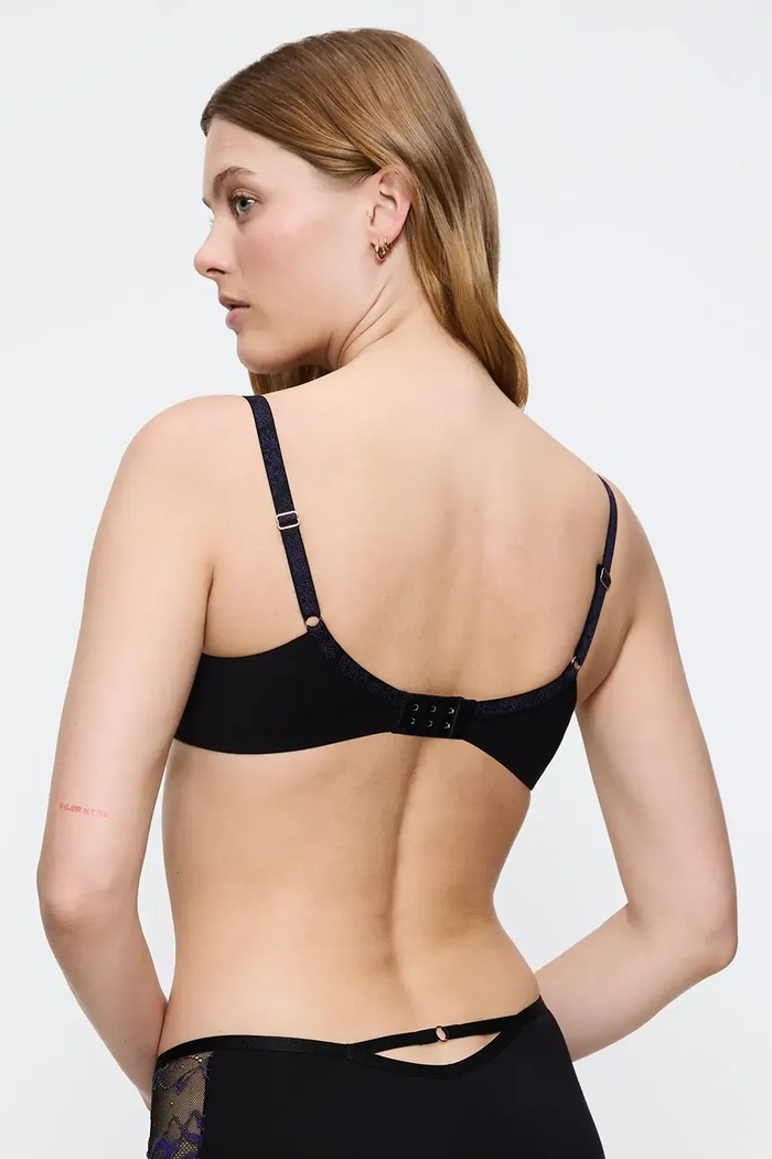Triumph sutien balconette cu lyocell Wild Gardenia Florale 10224879 negru SS26