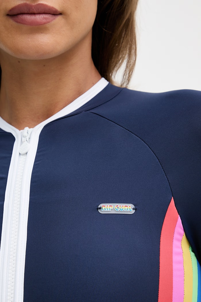 Rip Curl športne kopalke ženske SURF STRIPE mornarsko modra 19YWRV