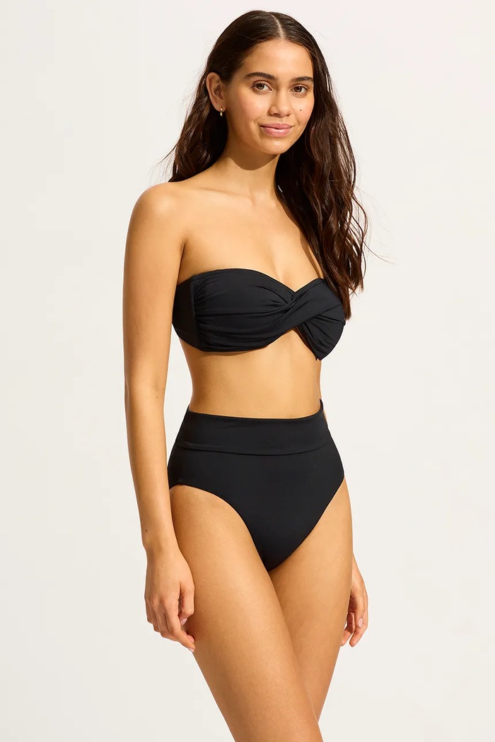 Îmbrăcăminte Seafolly Sutien de baie pentru femei Twist 33261.942 negru