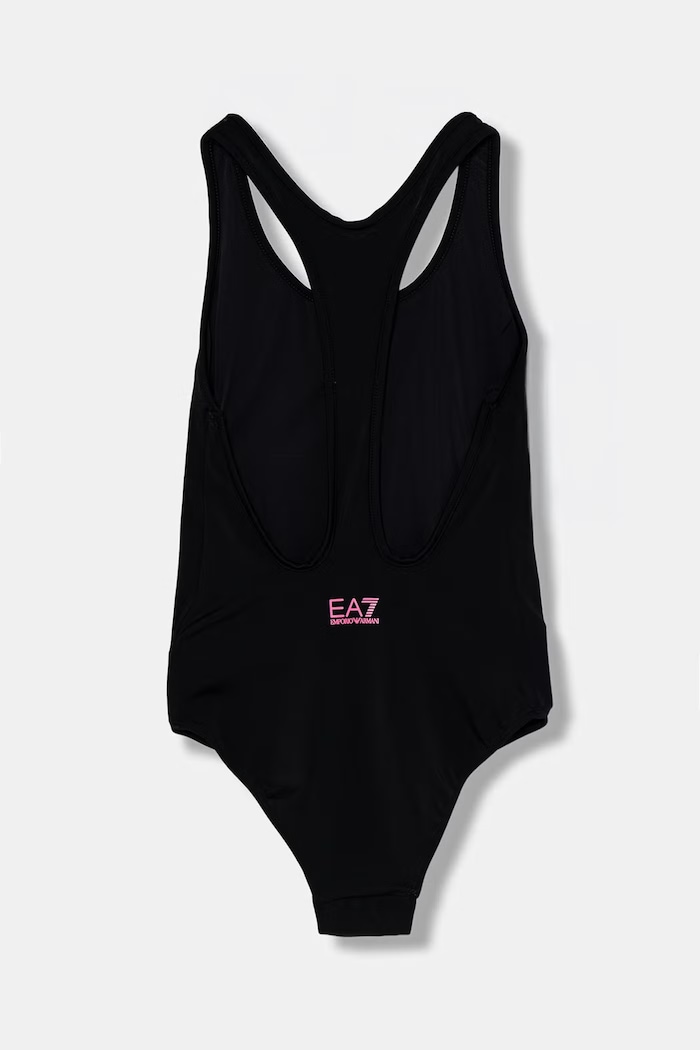 EA7 Emporio Armani strój kąpielowy jednoczęściowy dziecięcy 7G000193.AF20663 czarny SS26