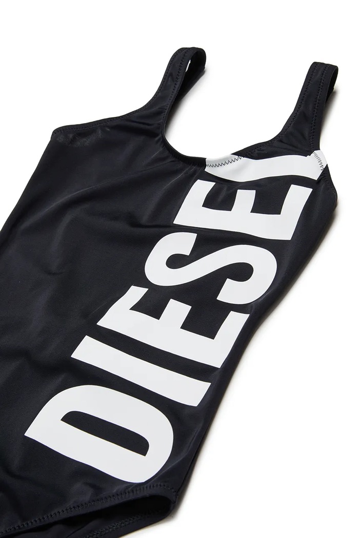 Dievča Diesel jednodielne plavky detské MIDELY SWIMSUIT J02716.KYAG8 čierna