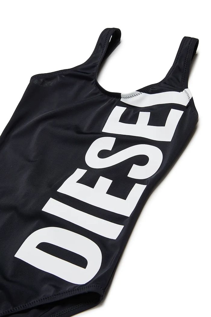 Dievča Diesel jednodielne plavky detské MIDELY SWIMSUIT J02716.KYAG8 čierna