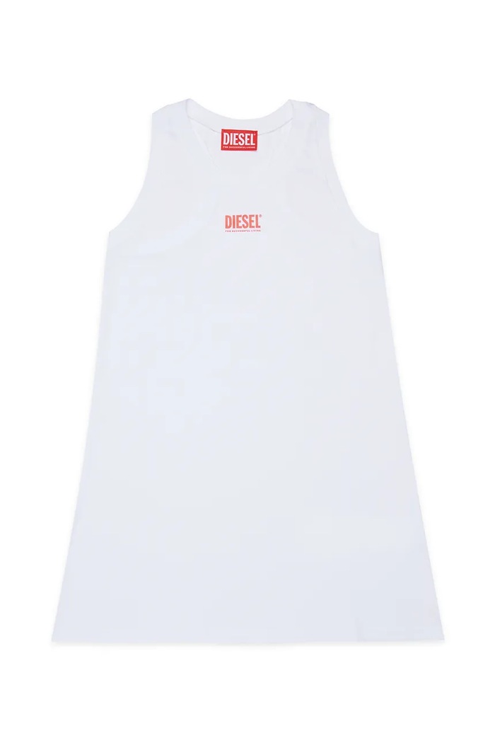 Otroška obleka za plažo Diesel MCUNDY SW COVER-UPS bela J02731.00YI9