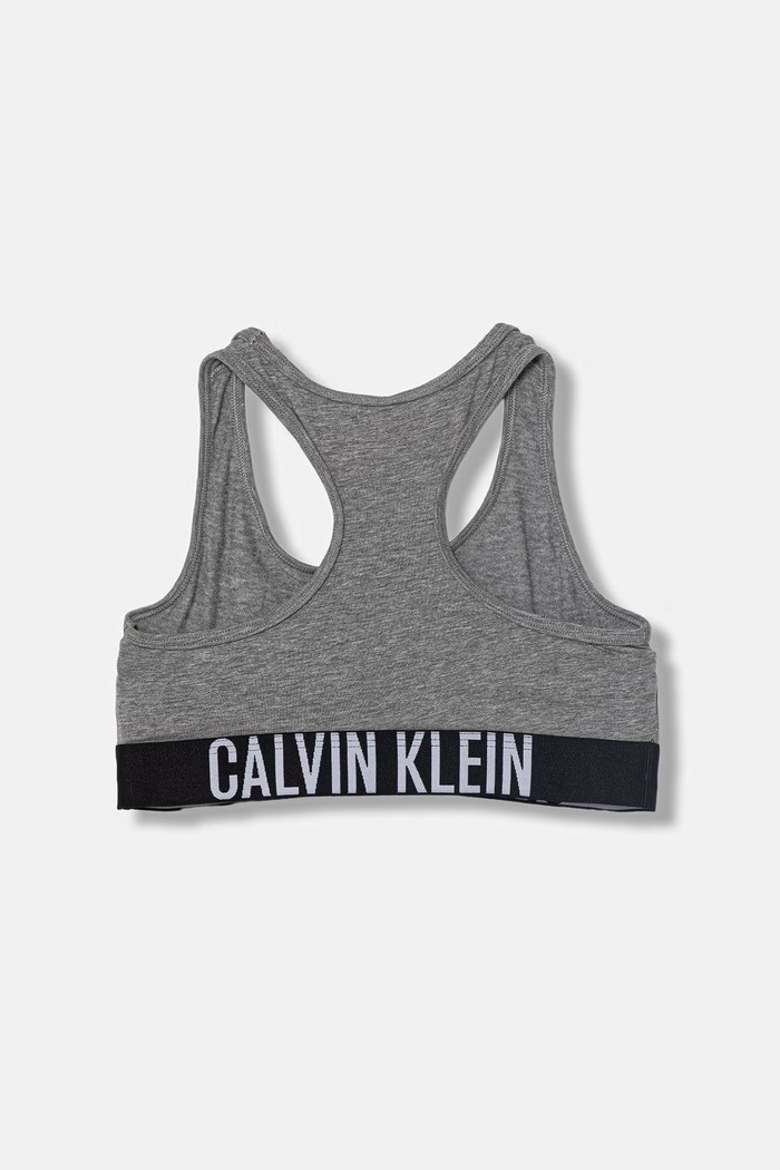 DÍVKA Calvin Klein Underwear podprsenka dětská bavlněná s elastanem 2-pack G80G800744.PPY2 bílá
