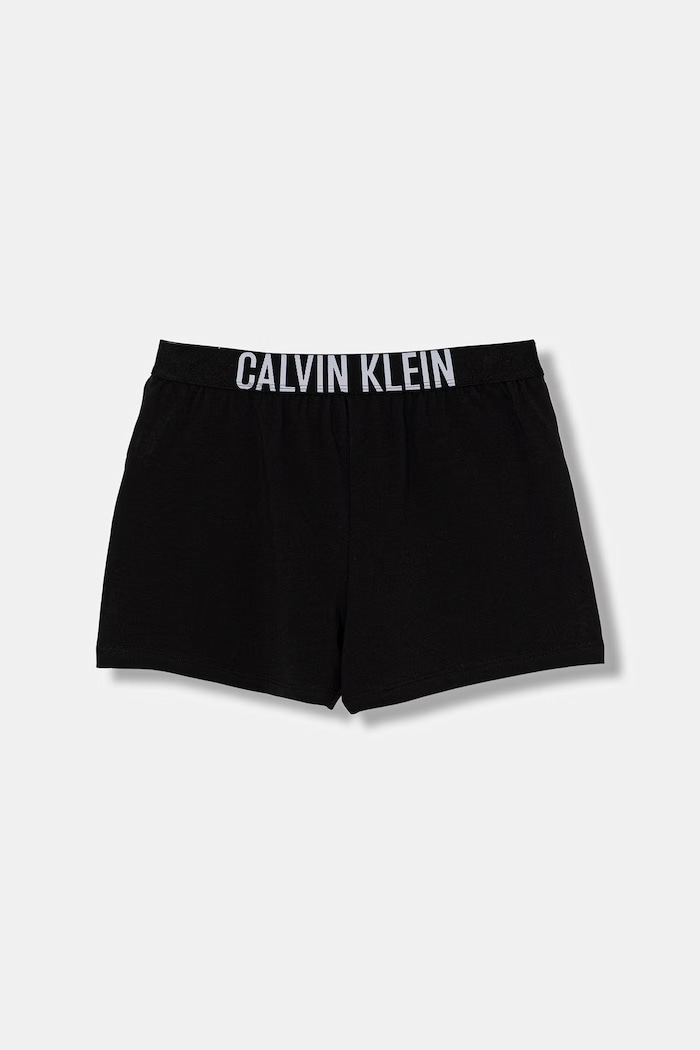Calvin Klein Underwear pijama din două piese pentru copii bumbac cu elastan G80G800739.PPY2 alb