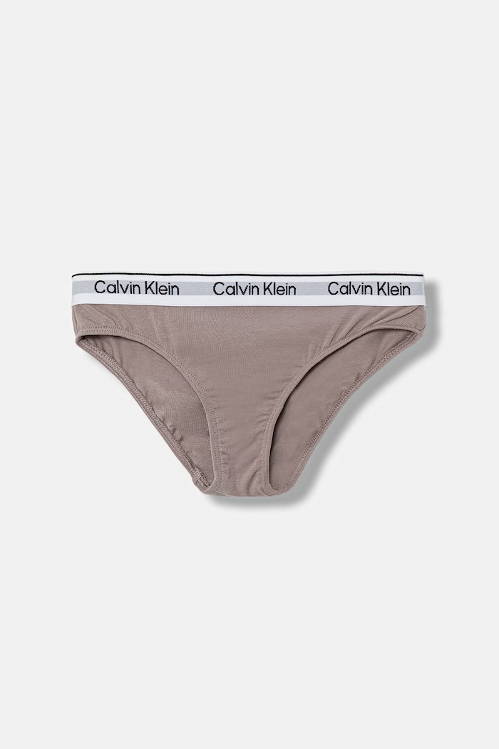 Fete Calvin Klein Underwear chiloți pentru copii din bumbac cu elastan pachet de 2 G80G800726.PPY2 alb