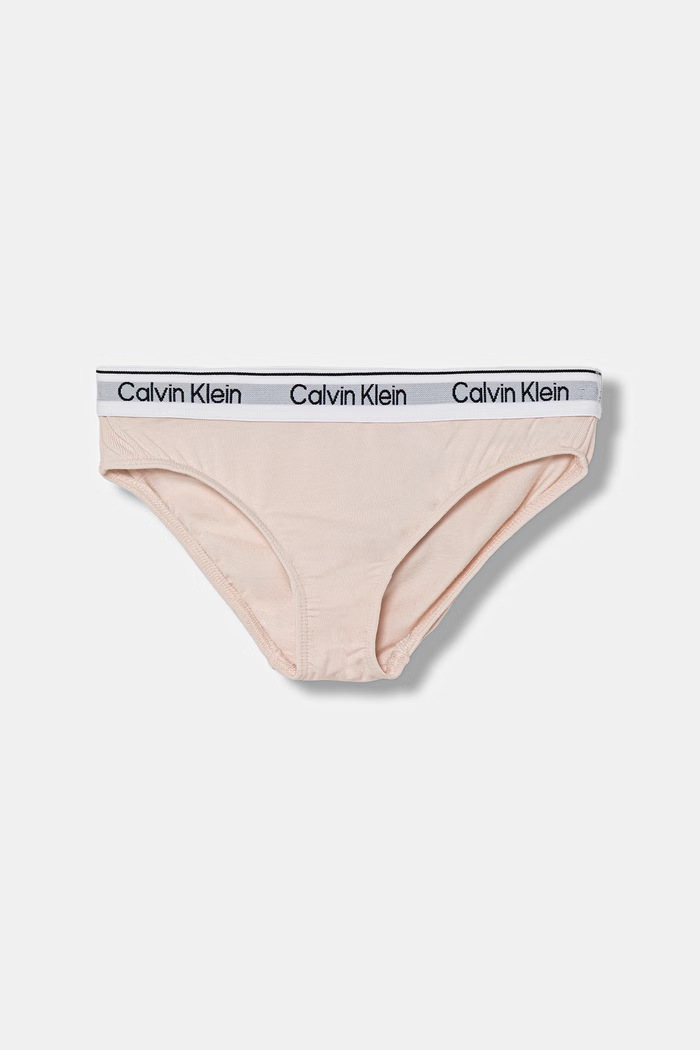 Calvin Klein Underwear chiloți pentru copii din bumbac cu elastan pachet de 2 G80G800726.PPY2 roz SS26