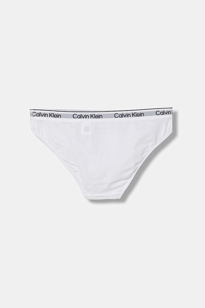 Calvin Klein Underwear klasične hlačke ženske iz bombaža z elastanom, paket 3 kosov siva G80G800728.PPY2