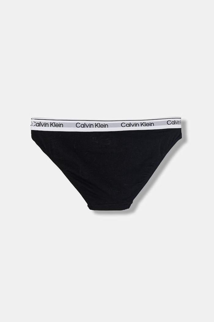 Calvin Klein Underwear klasične hlačke ženske iz bombaža z elastanom, paket 3 kosov G80G800728.PPY2