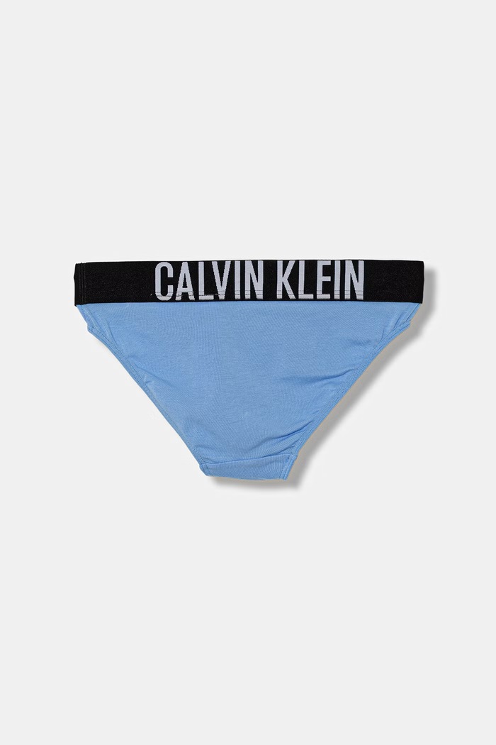 Calvin Klein Underwear klasične otroške hlačke bombažne z elastanom paket 2 kosov G80G800730.PPY2 modra