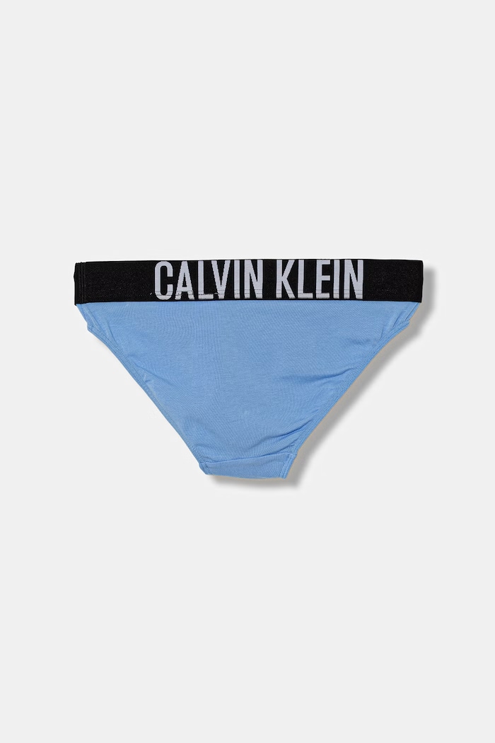 Calvin Klein Underwear klasične otroške hlačke bombažne z elastanom paket 2 kosov G80G800730.PPY2 modra