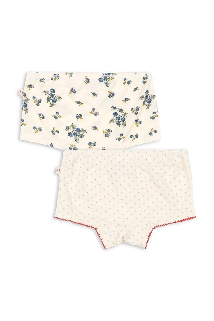 Detské nohavičky Konges Sløjd 2 PACK MIMMI MODAL HIPSTERS 2-pak KS104597.PPY2 béžová SS26