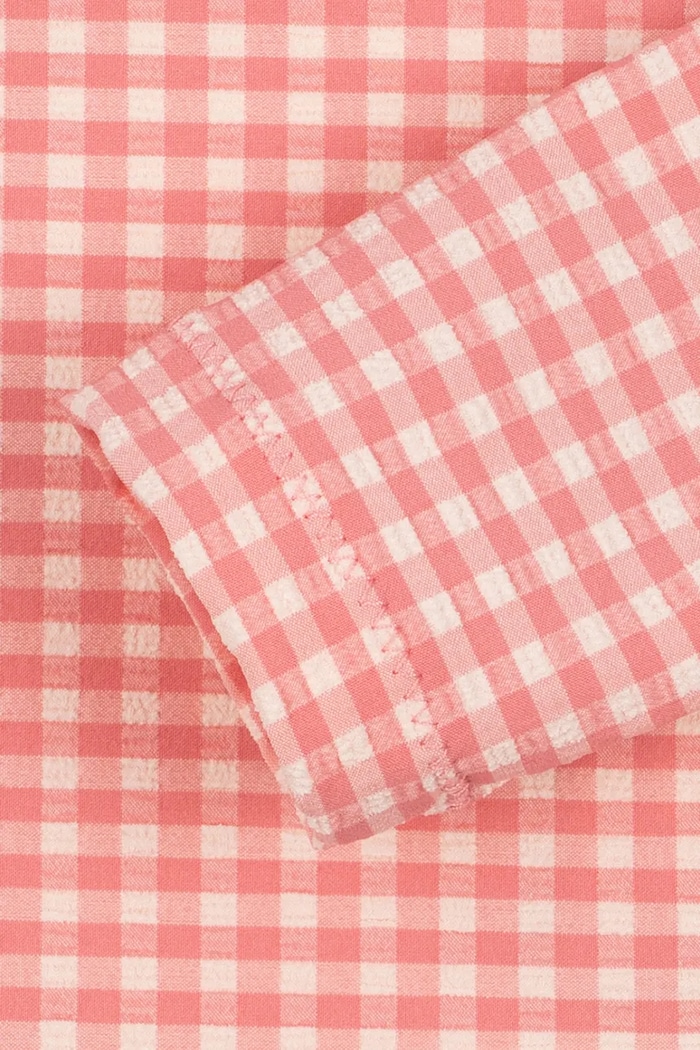 Konges Sløjd jednoczęściowy strój kąpielowy dziecięcy ETTA LS SWIMSUIT KS104786.PPY2 różowy